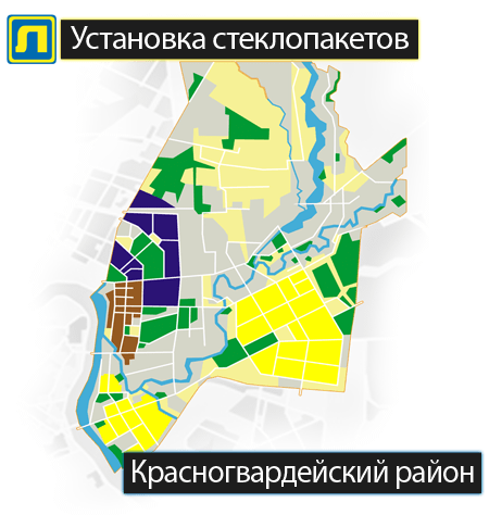 Пластиковые окна в Красногвардейском районе СПб