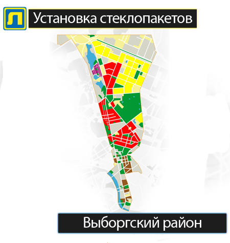 Пластиковые окна в Выборгском районе СПб