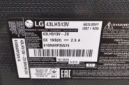 Ремонт Телевизор плазменный LG 43LH513V