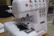 настройка узла обрезки Ремонт Оверлок Comfort model 110