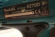 Ремонт Шуруповерт makita 6270d