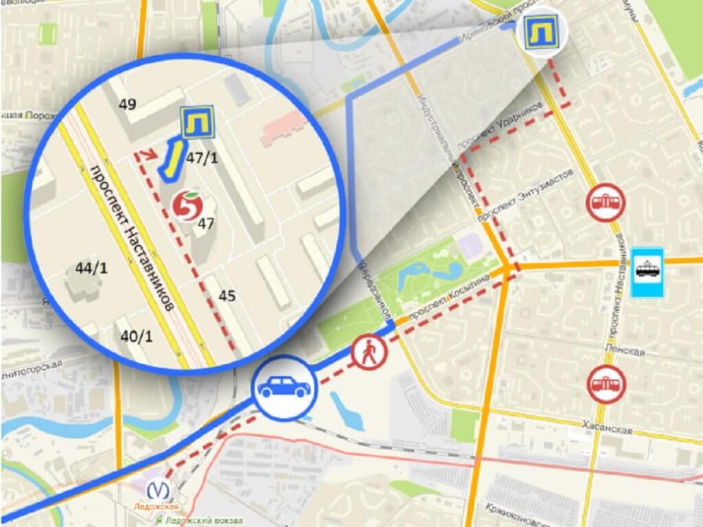 Карта наставников спб
