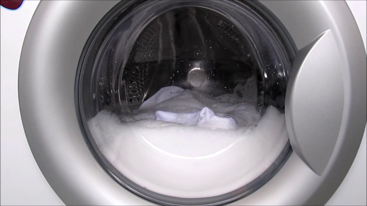 почему много пены в стиральной машине