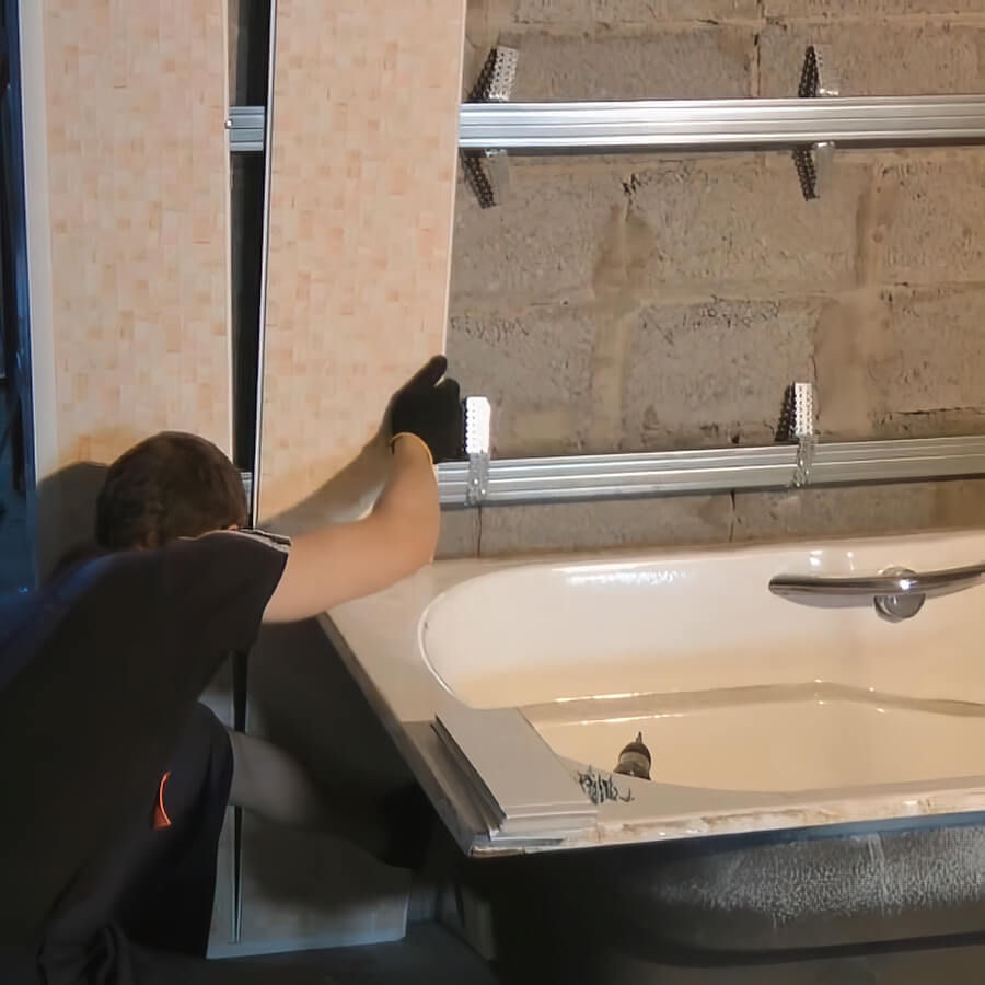 Какие работы необходимы при ремонте ванных комнат или раздельных санузлов