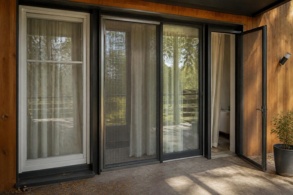 Сравнение видов москитных сеток на пластиковые окна и балконные двери в Санкт-Петербурге